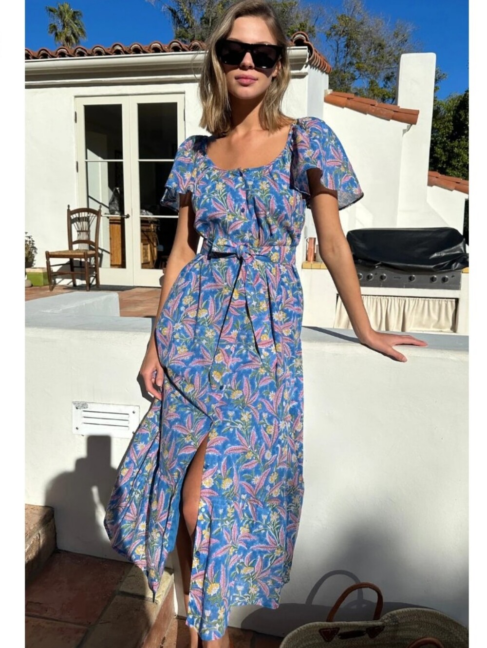 EMERSON FRY TASHA BUTTON DOWN SUNDRESS